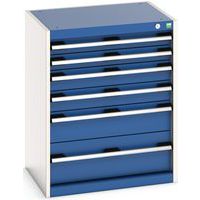 Verkstedskap med skuffer Cubio SL-658-6.1 – Bott