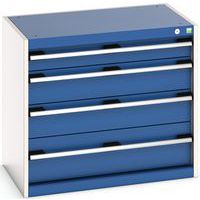 Verkstedskap med skuffer Cubio SL-857-4.1 – Bott