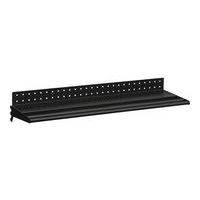 Hylleplate med garderobestang KUMI