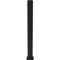 Stolpe Ø 110x1200 mm sort DELTA - D-Flexx