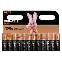 Plus 100 % AA alkalisk batteri - 4 - 8 eller 12 enheter - Duracell