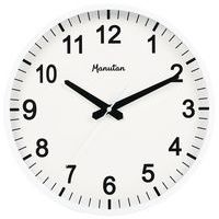 Analog veggklokke med kvartsverk Ø 33 cm - Manutan Expert