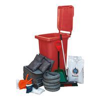 Spillkit 260L Universal, Mobil, Rød - Ikasorb