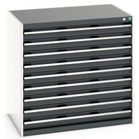 Skap med 5 skuffer SL-8610-5.4 for tung last – Bott