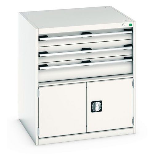 Skap med 5 skuffer SL-869-5.2 for tung last – Bott