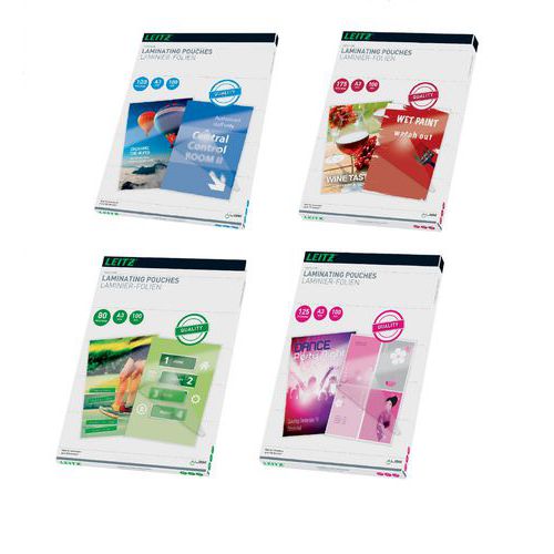 Laminat lav varme A3 blank, 100/pk – Leitz