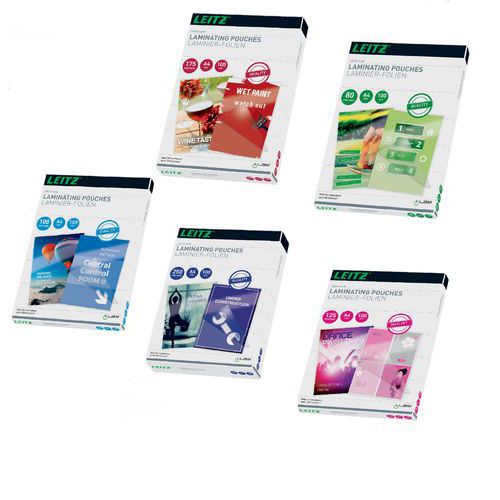 Laminat lav varme A4 blank, 100/pk – Leitz