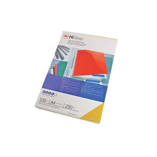 Innbindingsomslag HiGloss, A4, 250 g/m² - GBC