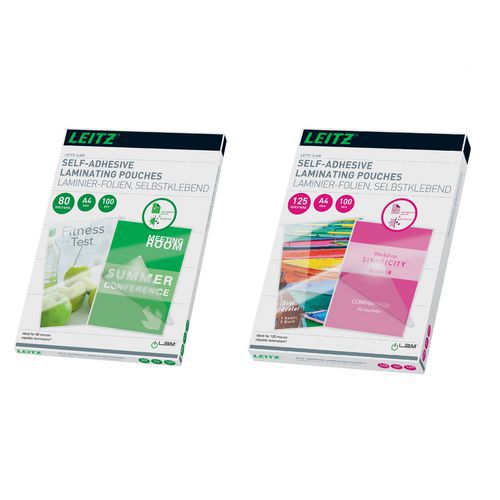 Lamineringslomme iLAM selvklebende A4 - Leitz