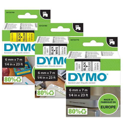Merketape D1, 6 mm - Dymo