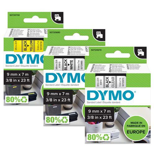 Merketape D1, 9 mm - Dymo