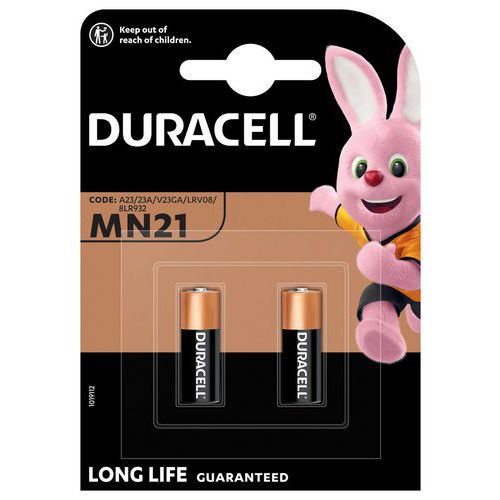 Alkalisk batteri MN21 V23GA - Pakning à 2 - Duracell