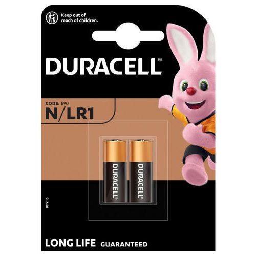 Alkalisk batteri N LR1 - Pakning à 2 - Duracell