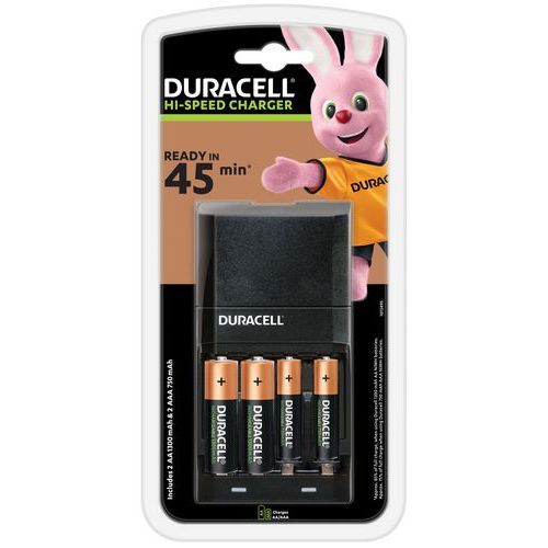 Lader oppladbart batteri 15 minutter – CEF27 – Duracell
