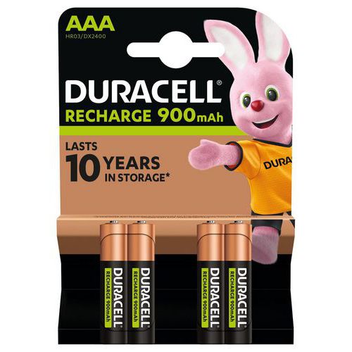 Ultra 850 mAh AAA LR3 oppladbart batteri - Pakning à 4 - Duracell