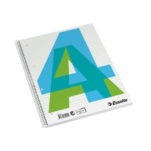 Kollegieblokk A4 70/70 linjert EU TFS - Esselte