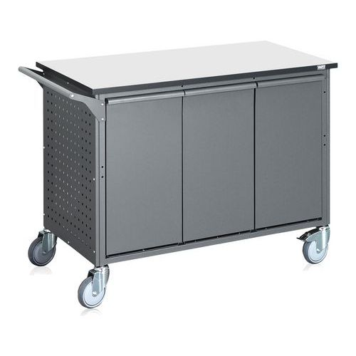 Komplett kildesorteringsvogn, 6 beholdere, 300 liter - WFI