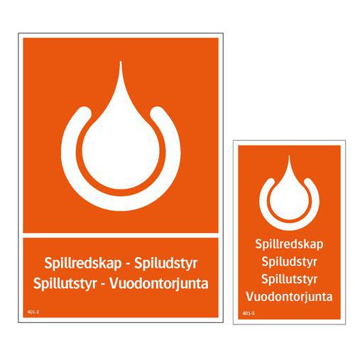 Skilt Spillutstyr - Ikasorb