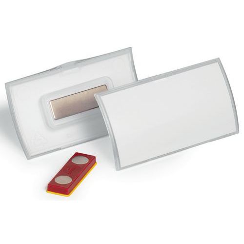 Navneskilt CLICK FOLD med magnet - Slitesterk Navneskilt CLICK FOLD med magnet - Slitesterk