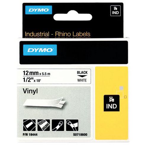 Dymo Rhino Pro ID1 tapekassett – vinyl