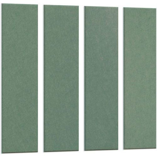 Sett med 4 akustiske veggpaneler i PET-filt - Smit Visual