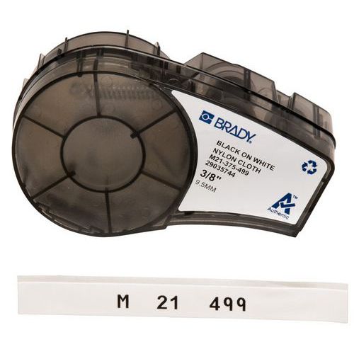 Nylonetiketter for M211 og M210 merkemaskiner - Brady Nylonetiketter for M211 og M210 merkemaskiner - Brady