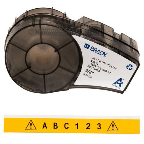 Vinyletiketter for M210 og M211 merkemaskiner - Brady Vinyletiketter for M210 og M211 merkemaskiner - Brady