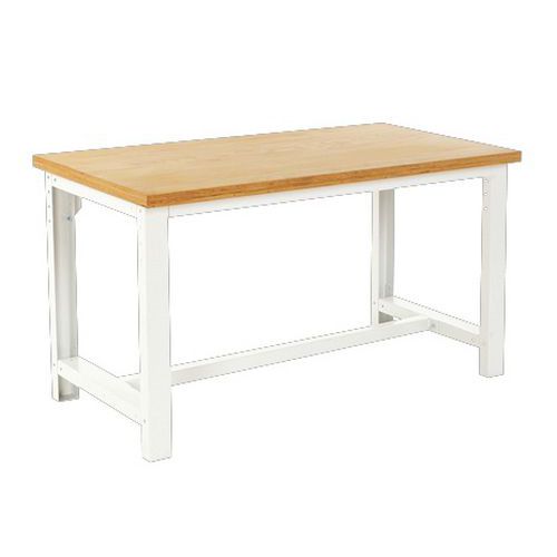 Cubio arbeidsbenk – Bredde 200 cm – linoleum