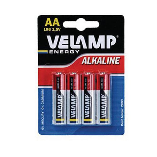 Alkalisk batteri - Éco - AA/LR6 - Velamp