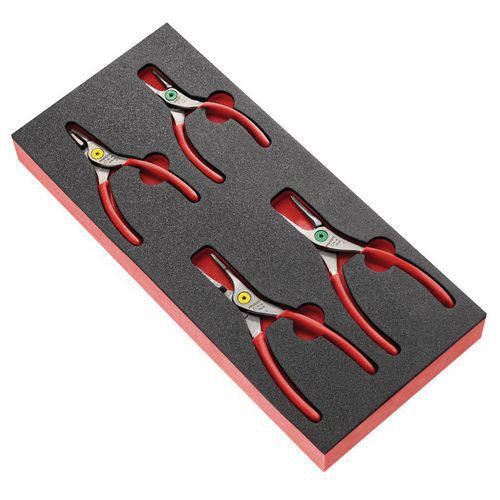 Modul skuminnsats 4 tang for Circlips® Modul skuminnsats 4 tang for Circlips®