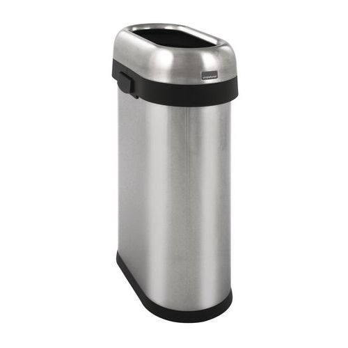 Papirkurv Slim åpen 50L - Simplehuman