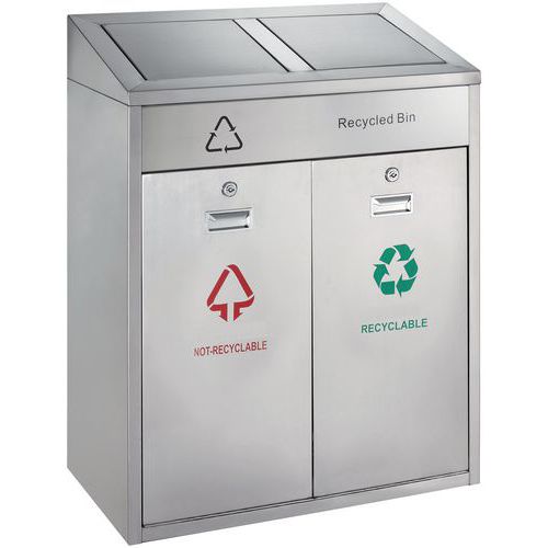 Avfallssortering 2x55 l - Vepabins Avfallssortering 2x55 l - Vepabins
