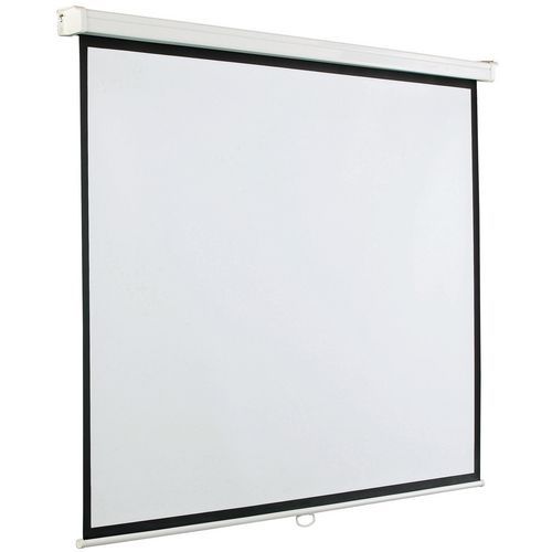 Veggmontert manuell projektorlerret - Smit Visual