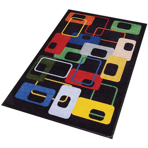 Dekorativ inngangsmatte for lett trafikk, Modern 70s – Notrax