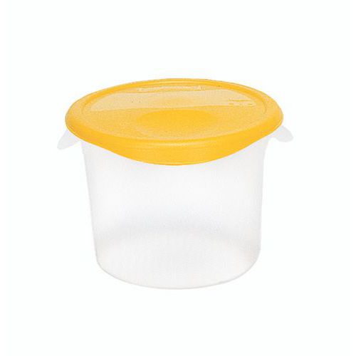 Rund plastbeholder
