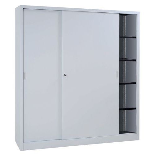 Skap med skyvedører 180 x 200 - Manutan Expert Skap med skyvedører 180 x 200 - Manutan Expert