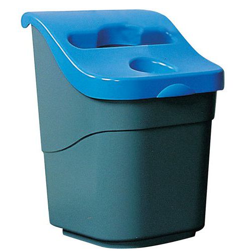Papirkurv med sortering