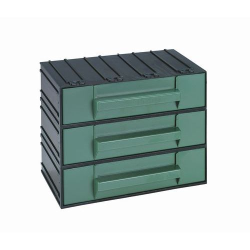 Skuffeseksjon Solid modell D - Mobil Plastic