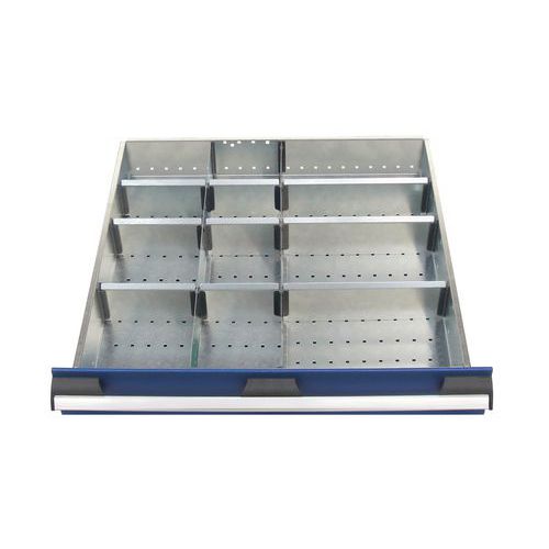 Avdelersett for skuffeskap Bott SL-66 – Høyde 8 cm