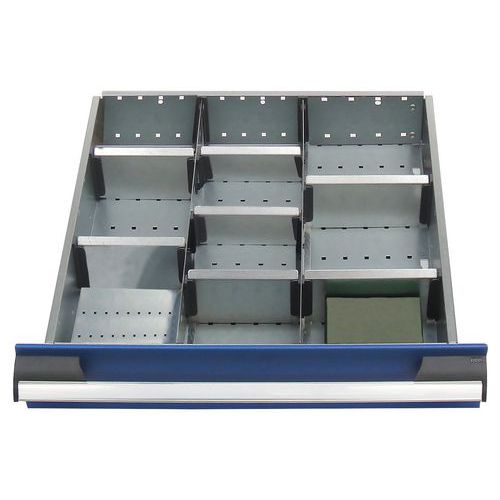 Avdelersett for skuffeskap Bott SL-55 – Høyde 12,7 cm