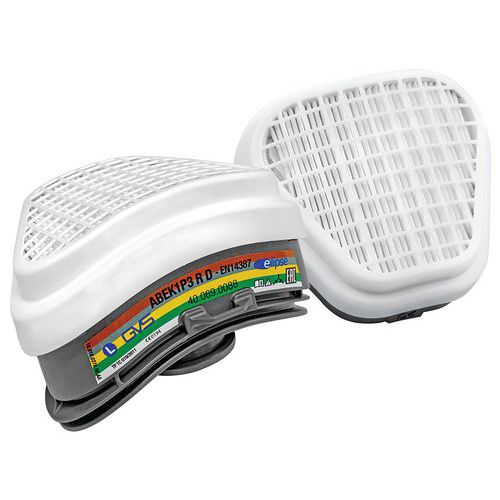 Filter ABEK1-P3 RD for maske Elipse SPR490/491 - GVS Filter ABEK1-P3 RD for maske Elipse SPR490/491 - GVS