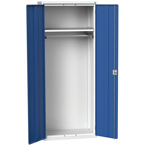 Skap for verneutstyr og vedlikehold Verso 2000x1050mm, 2 søyler – Bott