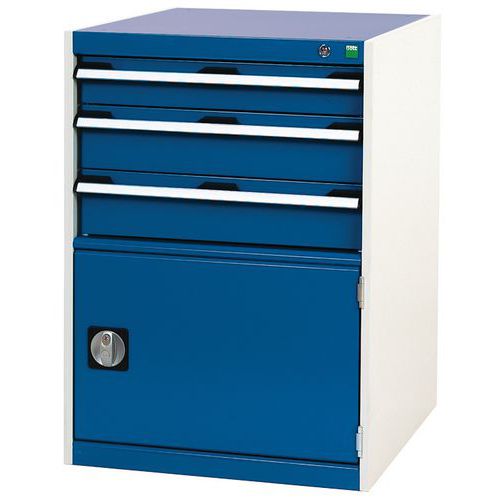 Skap med skuffer Cubio 1000x650x650 mm – Bott