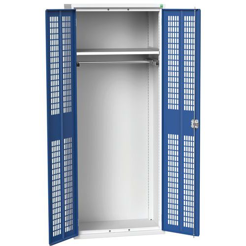 Skap Verso EPI med ventilerte dører 800x550x2000mm - Bott