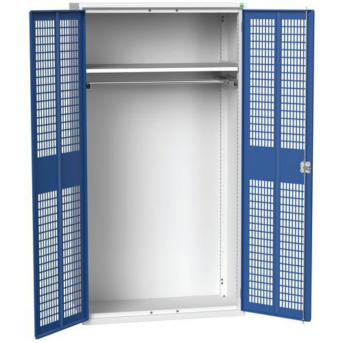 Skap Verso EPI med ventilerte dører 1050x550x2000mm - Bott