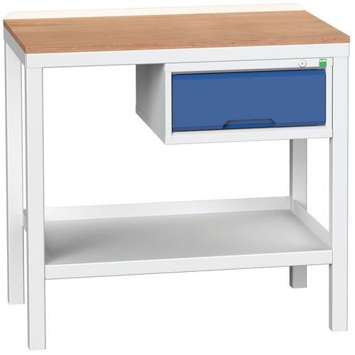 Arbeidsbenk Verso 1000x600x930mm multipanel - Bott