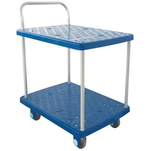 Trillebord av plast Manutan 150 kg