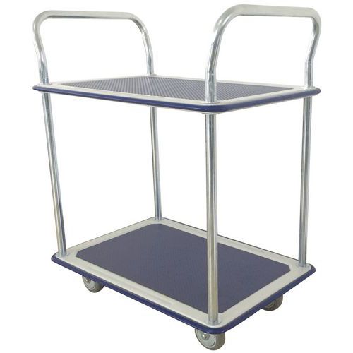 Trillebord Manutan 200 kg 2 hyllplan