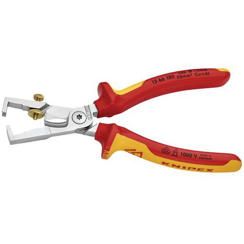 Avisolerte tang med kabelklemme - Knipex