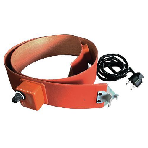 Fleksibelt varmebelte for fat